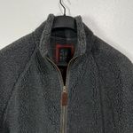 Old Navy  Teddy Sherpa Lined Fleece Jacket‎ Mens XL Dark Gray Mock Neck Full-Zip Photo 5