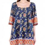 Joie  Chloris Baja Batik Bell Floral Summer Dress womens M Medium Photo 0