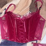 Victoria's Secret Victoria secret Unlined Lace-Up Corset Top Photo 3