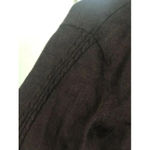 Kenar  Womens Long Slee Open Wrap Cardigan Sweater Italian Merino Wool Brown Sz S Photo 3