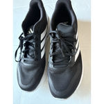 Adidas  Womens Run Falcon 5 Athletic Shoe Black White Size 9 NEW Photo 2