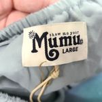 Show Me Your Mumu  Bridesmaid Heather Halter Dress in‎ Silver Sage Crisp Large Photo 3