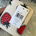 Coach Billfold Wallet With Strawberry Print Photo 13