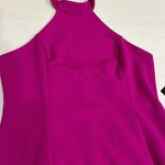 Lulus NWT  -- Hot Pink Halter Bodycon Mini Size Large . Photo 6