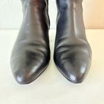 Cole Haan  Black Leather Riding Knee High Boots Elastic Back Women’s Size 10 B Photo 6