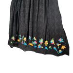 Layerz Clothing Marci Dress Womens M Black Eyelet Babydoll Flutter Sleeve Folk Size M Photo 8