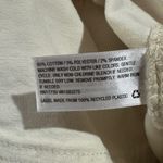 Universal Threads Universal Thread SZ 14 Jean Shorts Paperbag Waist Hi-Rise Stretch Zip-Fly Cream Photo 4