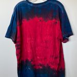 Texas Rangers Tie Dye Shirt Red Size XL Photo 1
