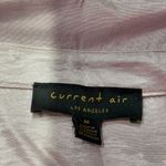 Current Air Anthropologie  Clemence Lilac Shimmer Size M Medium Shirt Jacket Photo 5