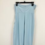 Lulus NEW  After Hours Light Blue Strapless Ruffled Maxi Dress Formal Cocktail M Photo 8