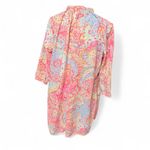 Ralph Lauren Lauren  Paisley Print Tunic Top Multicolor Boho Resort Size L Photo 5