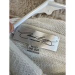 Jessica Simpson Colleen Lopez Women's White Poncho Knit Hooded Cardigan Sweater Size One Size Photo 8