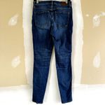 Madewell 10" High Rise Skinny Jeans Ankle Denim Cotton Medium Wash Blue 29 Tall Photo 6