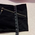 Diane Von Furstenberg  Black Clutch with Gold Accents Photo 11