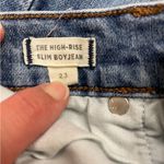 Madewell  High Rise Slim Boyfriend Jean Medium Blue Wash Size 23 Photo 4