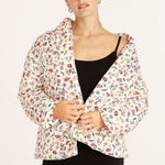 J.Crew  Alps puffer jacket with PrimaLoft®‎ in vintage floral size medium Photo 0