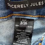 Sincerely Jules Light Blue Distressed Jean Shorts Size undefined Photo 3