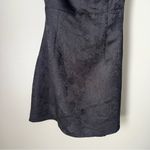 Lulu’s Women’s Black Floral Square Neck Open Back Mini Dress Size Small New Photo 2