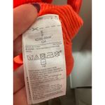 Banana Republic 100% Fine Merino Wool Orange Button Up Sweater Cardigan Photo 4