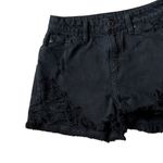 Kancan black high waisted distressed shorts Black Photo 1
