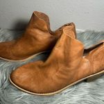 Kelsi Dagger  Kenmar Tan Leather Ankle Booties Western Women's Size 10 Photo 3