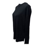 Lululemon Womens Still At Ease Pullover‎ Sweater Black Cashmere Blend Size 8 Photo 1