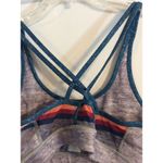 Peloton  Small Sport Bra Crop Top S Silver Sparkles Photo 3