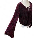 Venus ‎ VELVET FAIRY LACE UP TOP X LARGE NWT Photo 5