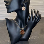 3 Piece Rose Gold Jewelry Set Photo 0