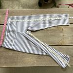 Scorpio Sol Scorpio Sol Womens Leggings Size XS Navy Blue White Striped Cropped Length Photo 7