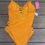 Endless Sun NWT Trending Sunny Yellow Medium One Piece Swimsuit Photo 8