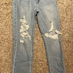 Just Black Denim  Blue Jeans Ripped Photo 0
