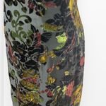 Sue Wong Vintage Y2K  Studio Silk Blend Velvet Burnout Dress - Size S Photo 6