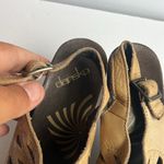 Dansko  Rowena Sand Dollar Tan Leather Slingback Clogs Heel Sz EU 38 US 7.5/8 ♣️ Photo 3