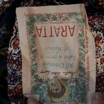 Aratta Silent Journey Boho‎ Paisley Floral Velvet Burnout Tunic Dress Large Blue Photo 14