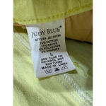 Judy Blue Yellow Blue Purple Ombre Dip Dye Summer High Rise Jean Shorts Size L Photo 3