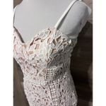 Lulus Lulu’s White Crochet Lace Dress Sz Small Hoco Prom Party Cocktail Photo 10