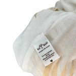 Tiare Hawaii Maxi Dress Kimono Sleeve Palm Print White Beige One Size Photo 11