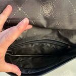 Vince Camuto Black Leopard Print Leather Shoulder Bag Clutch Photo 4