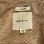 THREAD & SUPPLY button down tan soft Size M Photo 3