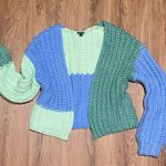 Wild Fable Chunky Knit Colorblock Cardigan Photo 0