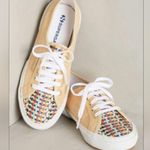 Superga  2750 Raffia Woven Italian  Multicolor Sneakers Sz 41.5 /10 Women 8.5 Men Photo 0