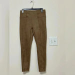 Spanx ‎ Faux Suede Leggings Medium Petite Photo 1