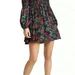 Likely  Manning Smocked Off The Shoulder Floral Printed Mini Dress XS. Photo 0