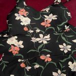 Shade And Shoda Women's Peplum Tankini Top - Shade & Shore Black Floral Print Photo 5