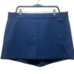 J.Crew Wrap Look Navy Blue Skort Size 16 Photo 0