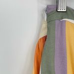 Mossimo Denim Mossimo Womens Multicolor Striped A-Line Retro Boho Asymmetrical Skirt Small Photo 4