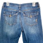 Jessica Simpson  Malibu Skinny Blue Denim Mid Rise Jeans Size 30 Photo 2