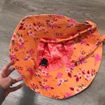 Steve Madden  Tropical Bucket Hat Hibiscus Orange Photo 4