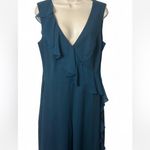 Connected Apparel Asymmetric Ruffle Sleeveless Jumpsuit Photo 4